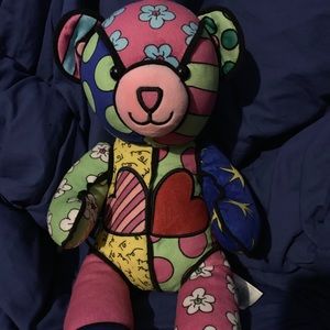 Britto Bear by Romeo Britto-Build A Bear